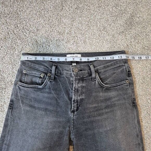 AGOLDE Women's Mid Rise Slim Fit  Size 26 - Picture 5 of 7